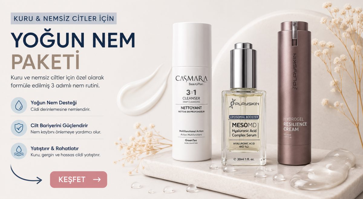 Cilt bakım rutini için temizleyici serum ve nemlendirici ürün önerileri